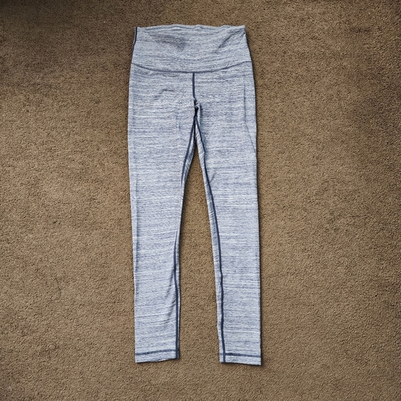 Light Blue Workout Leggings, Women's Small - Picture 2 of 6